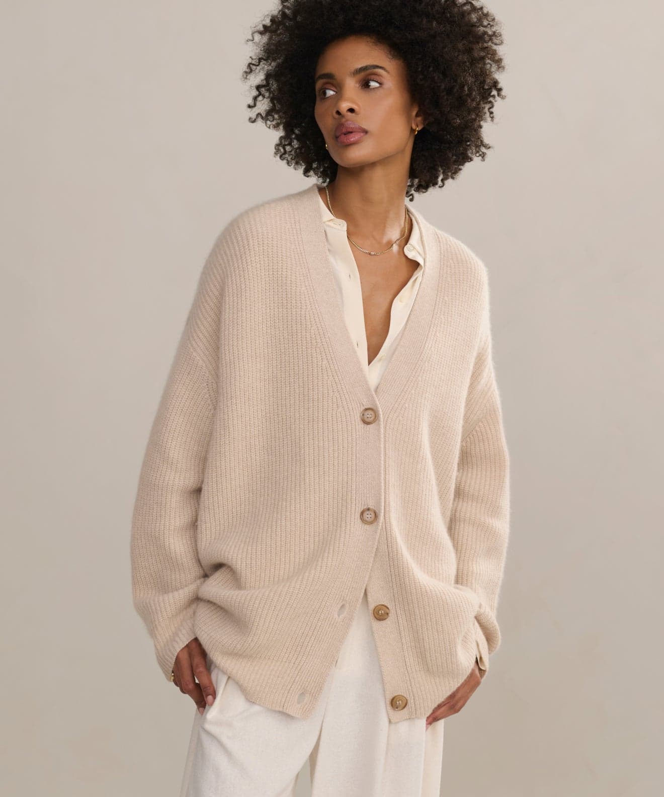Cashmere Cocoon Cardigan