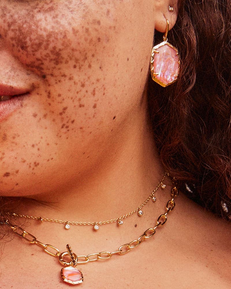 Daphne Gold Drop Earrings