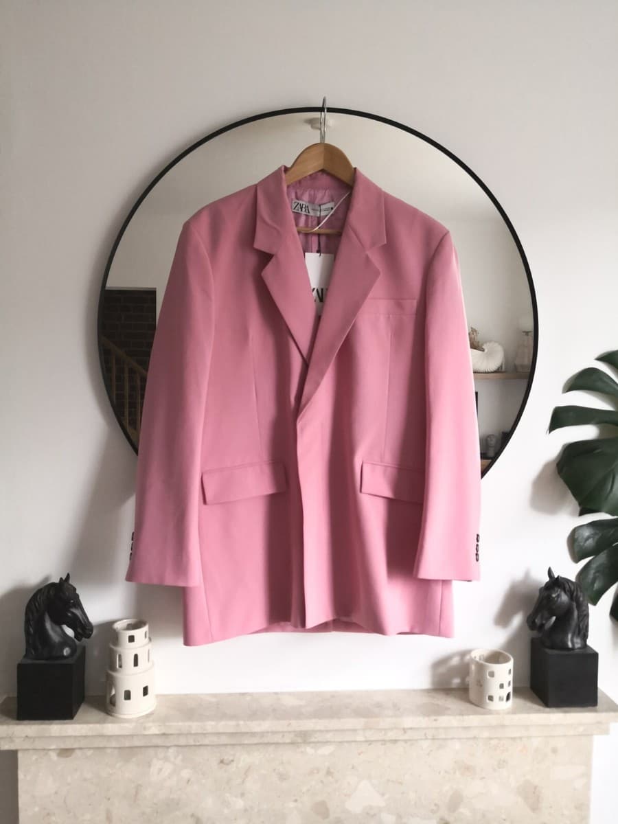 Oversized Double-Breasted Blazer