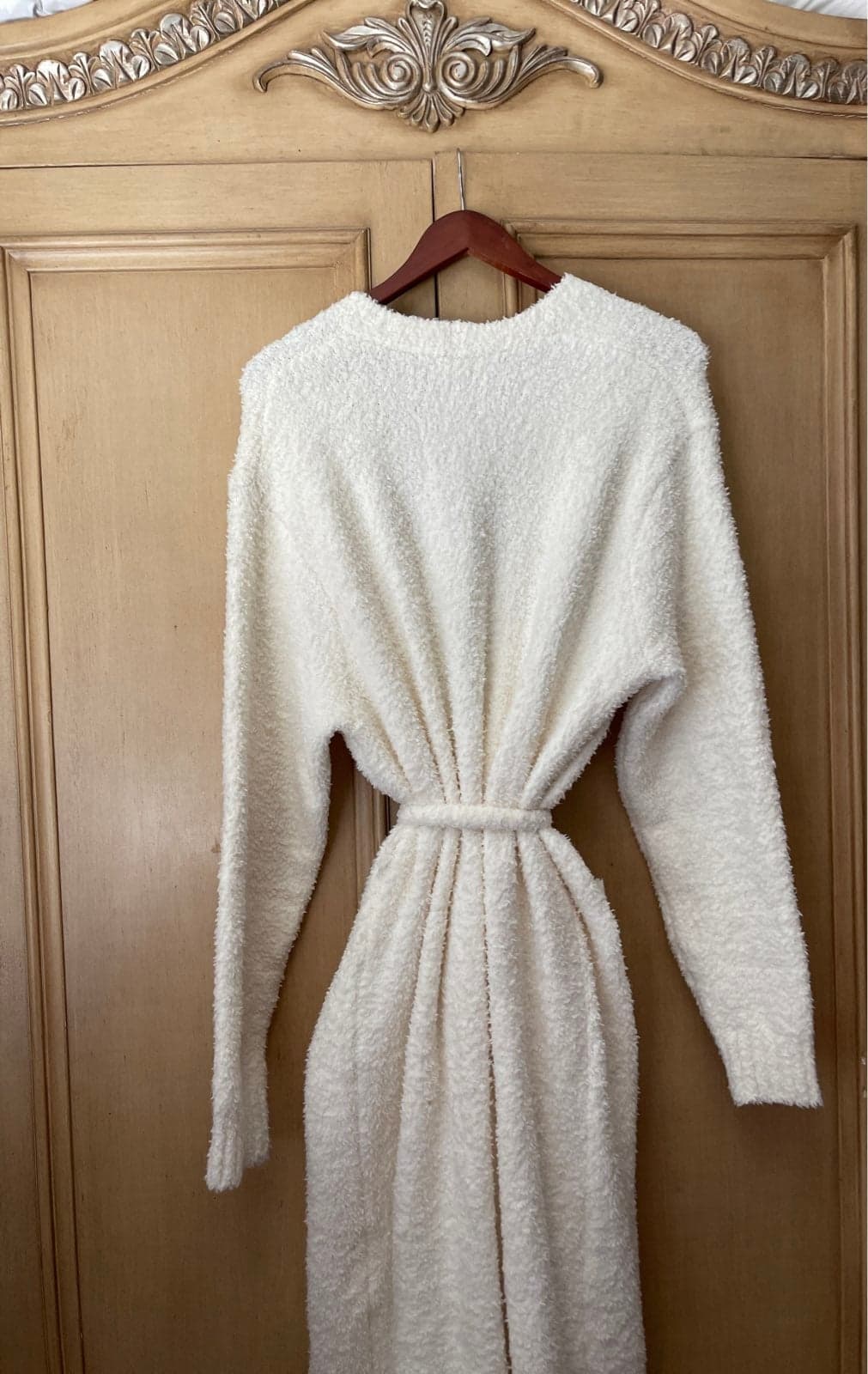 Cozy Knit Bouclé Robe