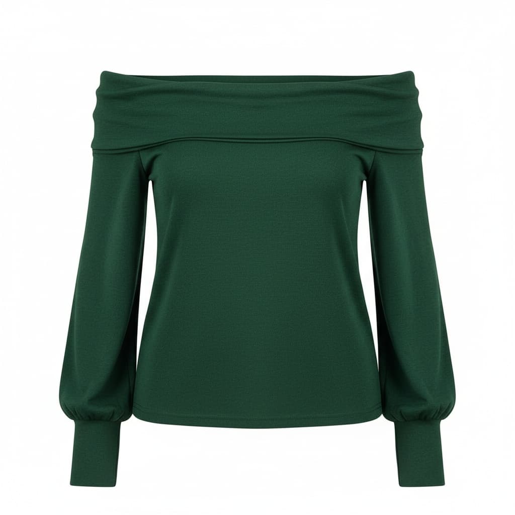 By Anthropologie Off-Shoulder Burnout Velvet Blouse