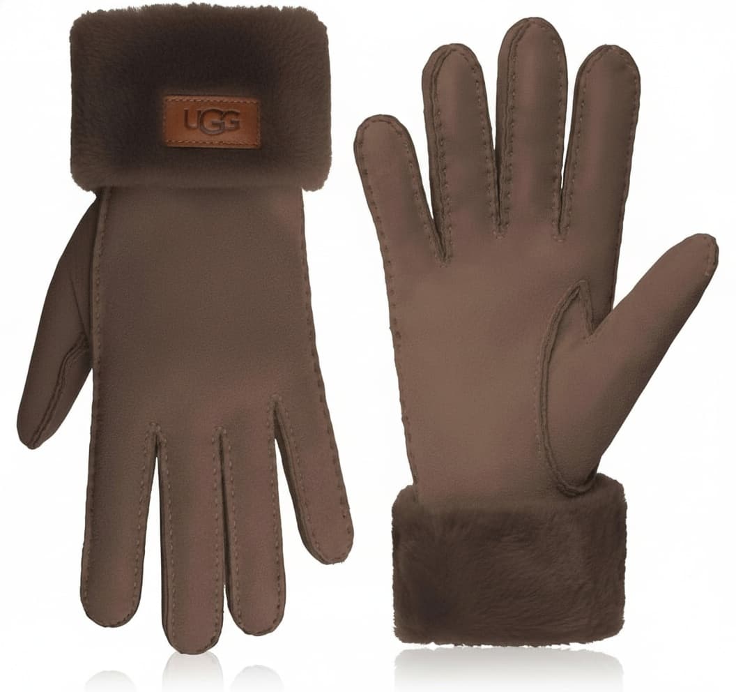 Women's Shearling Turn Cuff Gloves